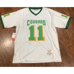 Headgear Classics RUSSELL WILSON COLLEGIATE SCHOOL COUGARS Jersey NWT XLarge